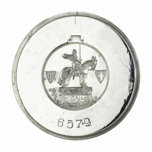 N Cavaliere A Cavallo Con Spada 54 x 39 mm  - Asta Conii e Punzoni della Storica Fabbrica di Medaglie Lorioli (1919-1950) - Associazione Nazionale - Case d'Asta italiane