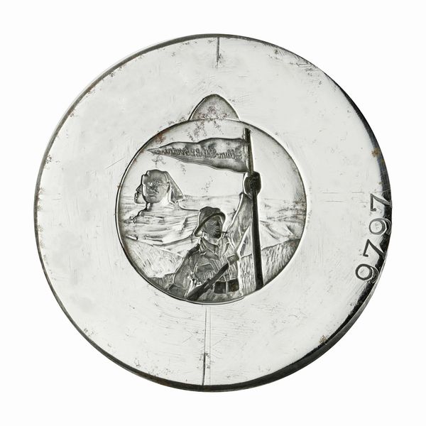 N Sidi El Barrani 52 x 45 mm  - Asta Conii e Punzoni della Storica Fabbrica di Medaglie Lorioli (1919-1950) - Associazione Nazionale - Case d'Asta italiane