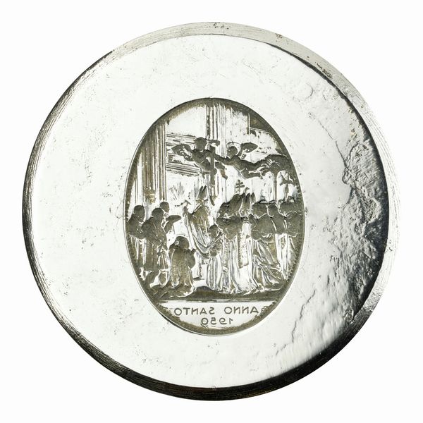 N Anno Santo 1950. 69 x 29 mm  - Asta Conii e Punzoni della Storica Fabbrica di Medaglie Lorioli (1919-1950) - Associazione Nazionale - Case d'Asta italiane
