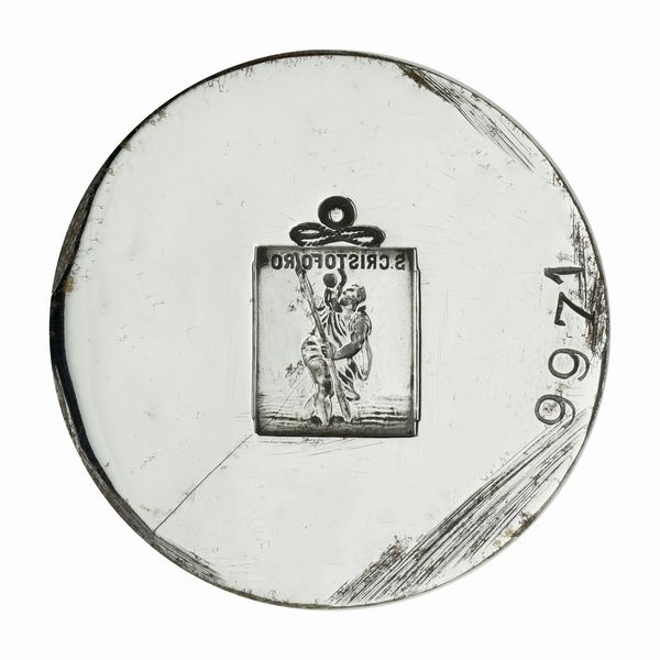 N S. Cristoforo 42 x 32 mm  - Asta Conii e Punzoni della Storica Fabbrica di Medaglie Lorioli (1919-1950) - Associazione Nazionale - Case d'Asta italiane
