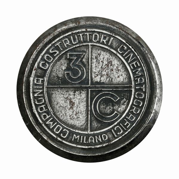 P 3 C Compagnia Costruttori Cinematografici Milano 50 x 45 mm  - Asta Conii e Punzoni della Storica Fabbrica di Medaglie Lorioli (1919-1950) - Associazione Nazionale - Case d'Asta italiane