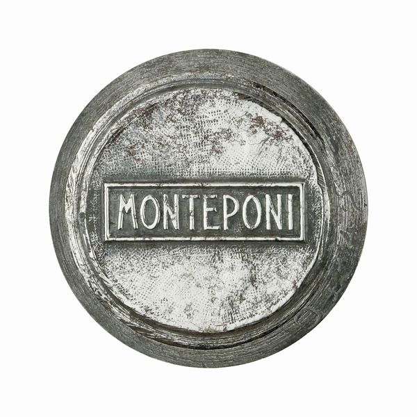 P Monteponi 31 x 31 mm  - Asta Conii e Punzoni della Storica Fabbrica di Medaglie Lorioli (1919-1950) - Associazione Nazionale - Case d'Asta italiane