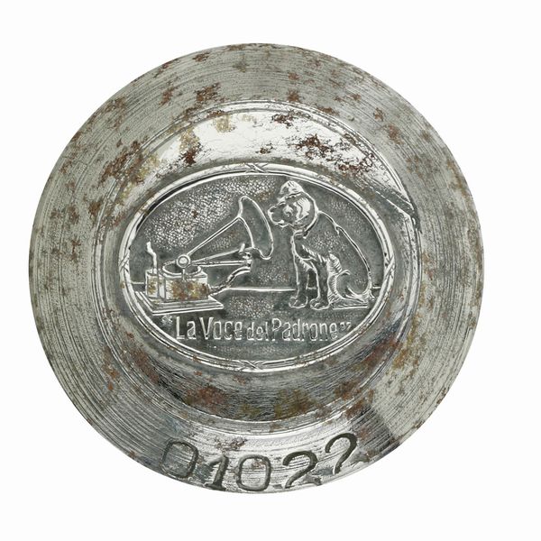 P La Voce Del Padrone 31 x 34 mm  - Asta Conii e Punzoni della Storica Fabbrica di Medaglie Lorioli (1919-1950) - Associazione Nazionale - Case d'Asta italiane