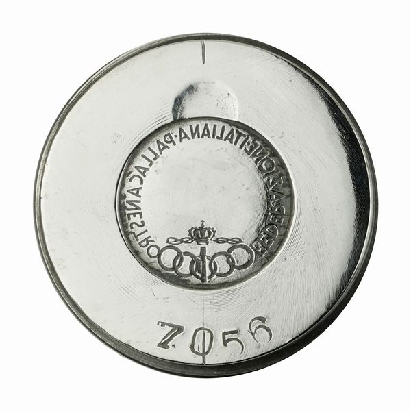 N Federazione Italiana Pallacanestro 41 x 36 mm  - Asta Conii e Punzoni della Storica Fabbrica di Medaglie Lorioli (1919-1950) - Associazione Nazionale - Case d'Asta italiane