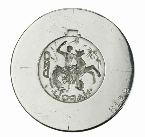 N ON D Napoli 57 x 45 mm  - Asta Conii e Punzoni della Storica Fabbrica di Medaglie Lorioli (1919-1950) - Associazione Nazionale - Case d'Asta italiane