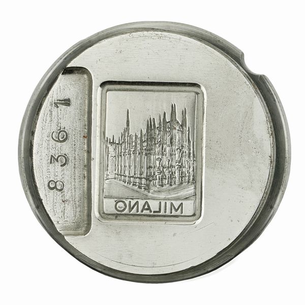 N Milano 45 x 27 mm  - Asta Conii e Punzoni della Storica Fabbrica di Medaglie Lorioli (1919-1950) - Associazione Nazionale - Case d'Asta italiane