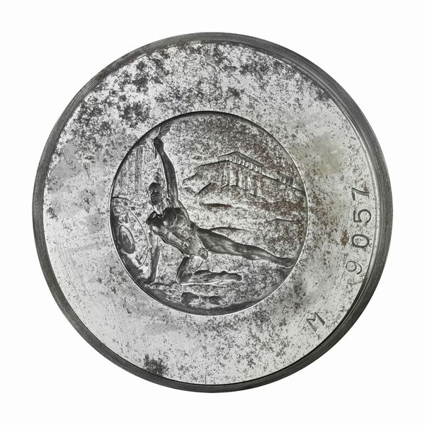 N Atene corsa internazionale classica maratona 1935 95 x 55 mm  - Asta Conii e Punzoni della Storica Fabbrica di Medaglie Lorioli (1919-1950) - Associazione Nazionale - Case d'Asta italiane