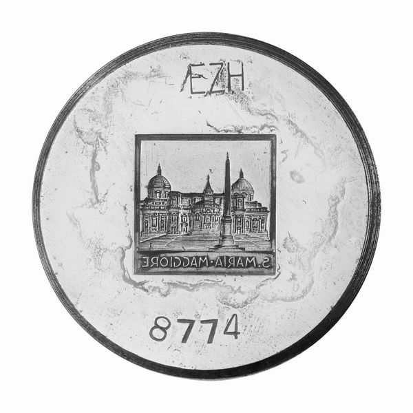 N S. Maria Maggiore 49 x 30 mm  - Asta Conii e Punzoni della Storica Fabbrica di Medaglie Lorioli (1919-1950) - Associazione Nazionale - Case d'Asta italiane