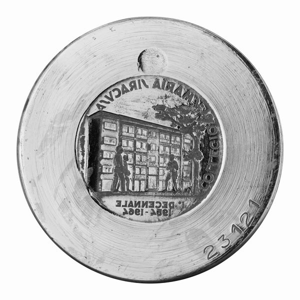 N Collegio S.Maria Siracusa Decennake 1954-1964 55 x 40 mm  - Asta Conii e Punzoni della Storica Fabbrica di Medaglie Lorioli (1919-1950) - Associazione Nazionale - Case d'Asta italiane