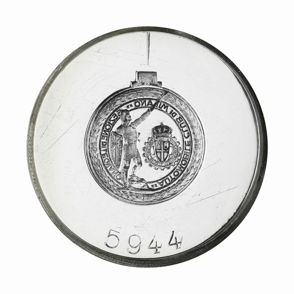 N Automobile Club Di Milano Sezione Di Legnano 43 x 39 mm  - Asta Conii e Punzoni della Storica Fabbrica di Medaglie Lorioli (1919-1950) - Associazione Nazionale - Case d'Asta italiane