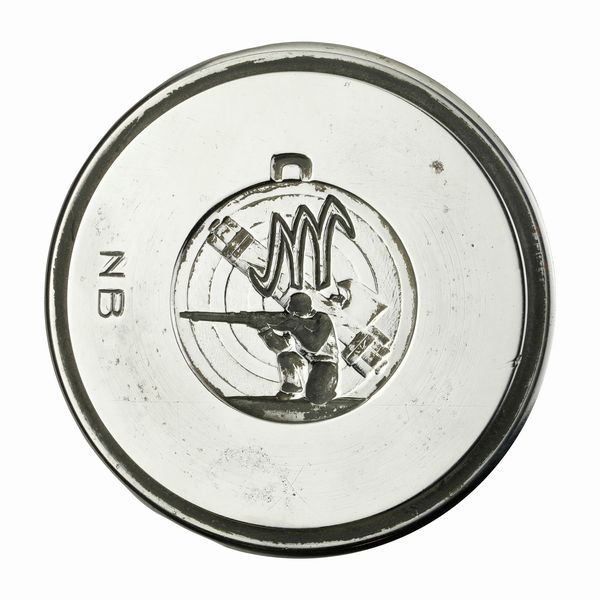 N Milite Che Spara Con Fascio E M ( Tiro A Segno) 67 x 35 mm  - Asta Conii e Punzoni della Storica Fabbrica di Medaglie Lorioli (1919-1950) - Associazione Nazionale - Case d'Asta italiane