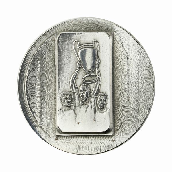 P Giocatori Che Alzano La Coppa 48 x 50 mm  - Asta Conii e Punzoni della Storica Fabbrica di Medaglie Lorioli (1919-1950) - Associazione Nazionale - Case d'Asta italiane