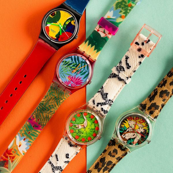 Swatch : Quattro Swatch Lady NOS  - Asta Swatch my Valentine - Associazione Nazionale - Case d'Asta italiane