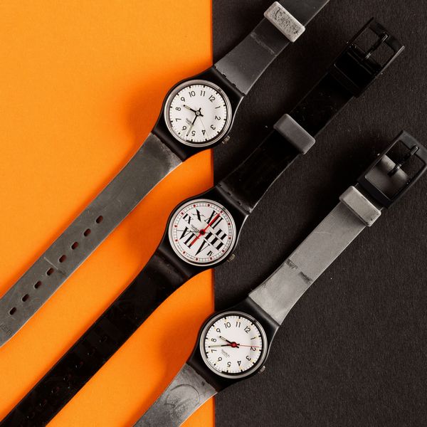 Swatch : Tre Swatch Lady NOS  - Asta Swatch my Valentine - Associazione Nazionale - Case d'Asta italiane