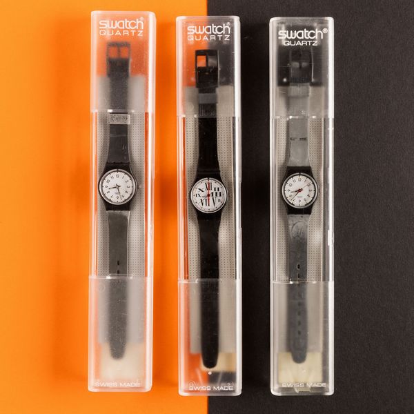 Swatch : Tre Swatch Lady NOS  - Asta Swatch my Valentine - Associazione Nazionale - Case d'Asta italiane