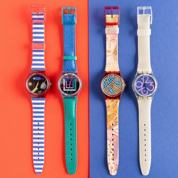 Swatch : Quattro Swatch NOS  - Asta Swatch my Valentine - Associazione Nazionale - Case d'Asta italiane