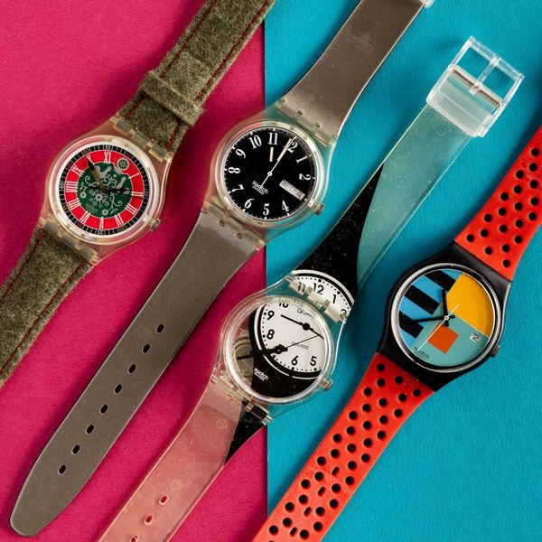 Swatch : Quattro Swatch NOS  - Asta Swatch my Valentine - Associazione Nazionale - Case d'Asta italiane