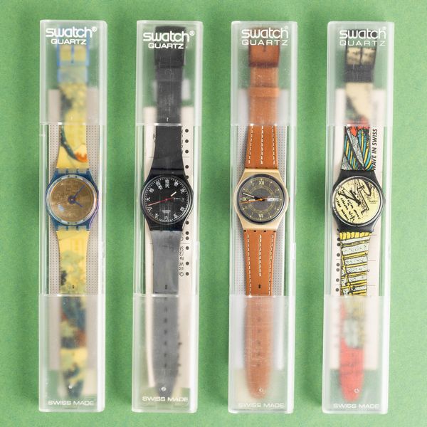 Swatch : Quattro Swatch NOS  - Asta Swatch my Valentine - Associazione Nazionale - Case d'Asta italiane