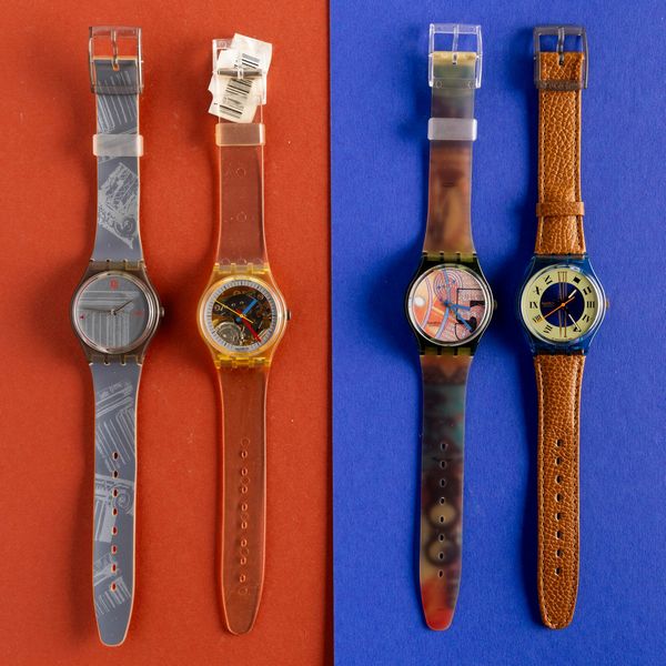 Swatch : Quattro Swatch NOS  - Asta Swatch my Valentine - Associazione Nazionale - Case d'Asta italiane