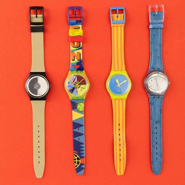 Swatch : Quattro Swatch NOS  - Asta Swatch my Valentine - Associazione Nazionale - Case d'Asta italiane