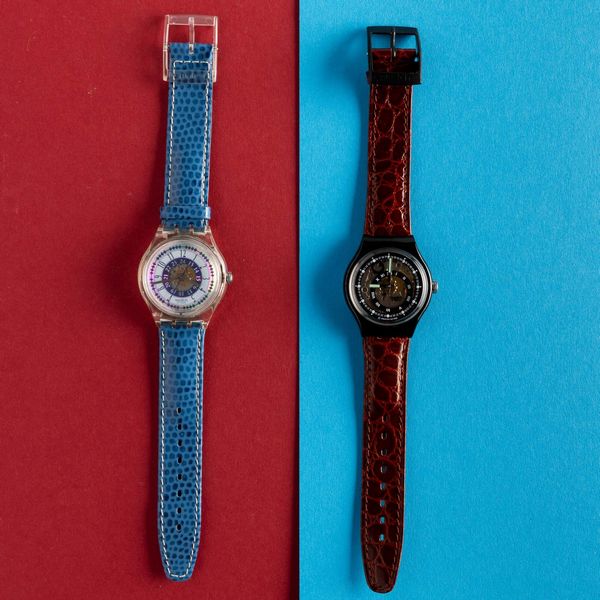 Swatch : Due Swatch Automatic NOS  - Asta Swatch my Valentine - Associazione Nazionale - Case d'Asta italiane
