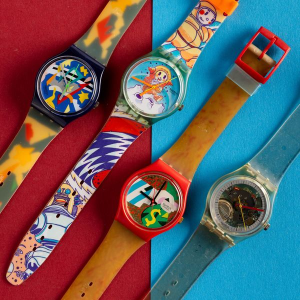 Swatch : Quattro Swatch NOS  - Asta Swatch my Valentine - Associazione Nazionale - Case d'Asta italiane