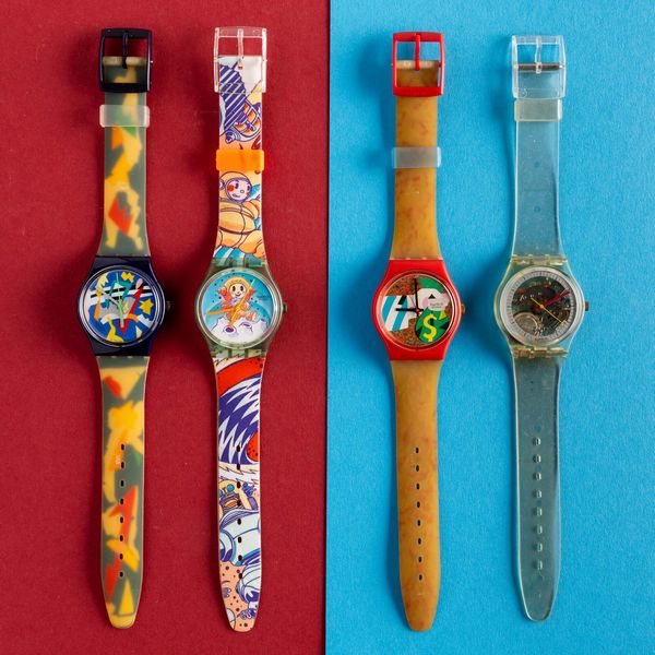 Swatch : Quattro Swatch NOS  - Asta Swatch my Valentine - Associazione Nazionale - Case d'Asta italiane