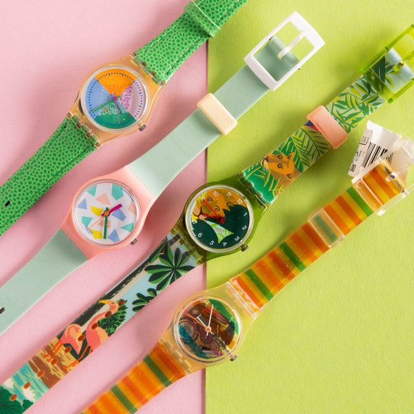 Swatch : Quattro Swatch Lady NOS  - Asta Swatch my Valentine - Associazione Nazionale - Case d'Asta italiane