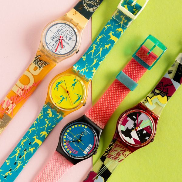 Swatch : Quattro Swatch NOS  - Asta Swatch my Valentine - Associazione Nazionale - Case d'Asta italiane