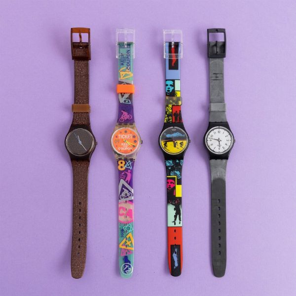 Swatch : Quattro Swatch Lady NOS  - Asta Swatch my Valentine - Associazione Nazionale - Case d'Asta italiane