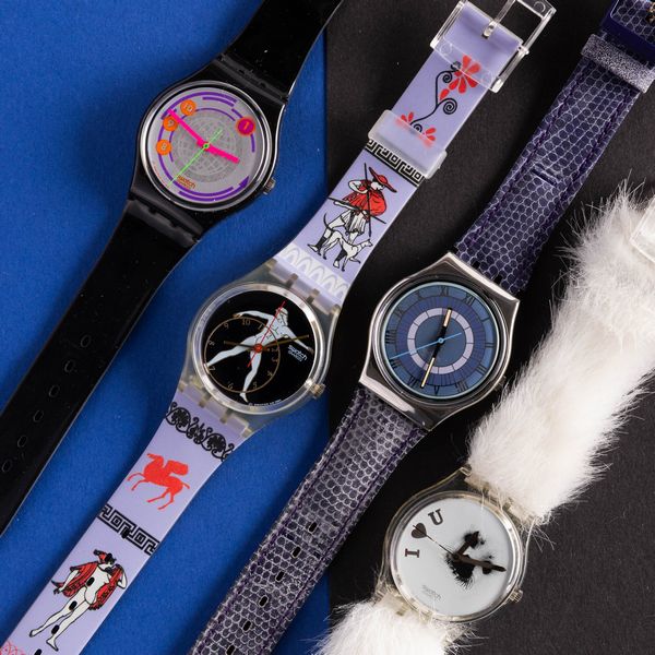 Swatch : Quattro Swatch NOS  - Asta Swatch my Valentine - Associazione Nazionale - Case d'Asta italiane