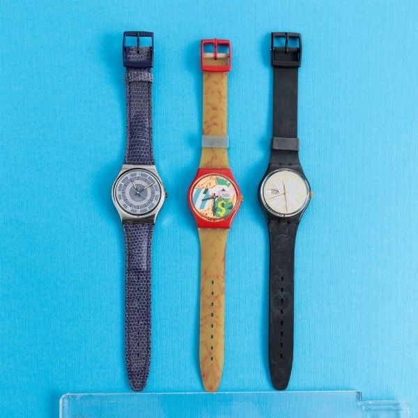 Swatch : Tre Swatch NOS  - Asta Swatch my Valentine - Associazione Nazionale - Case d'Asta italiane