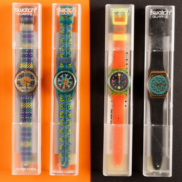 Swatch : Quattro Swatch NOS  - Asta Swatch my Valentine - Associazione Nazionale - Case d'Asta italiane