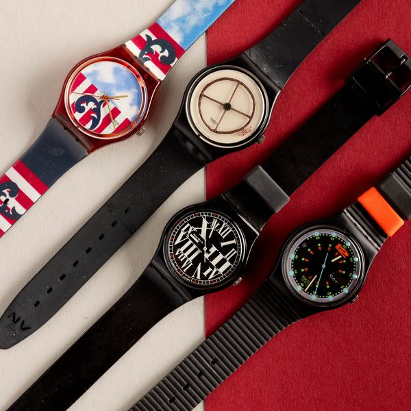 Swatch : Quattro Swatch NOS  - Asta Swatch my Valentine - Associazione Nazionale - Case d'Asta italiane