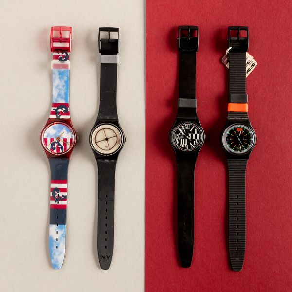 Swatch : Quattro Swatch NOS  - Asta Swatch my Valentine - Associazione Nazionale - Case d'Asta italiane