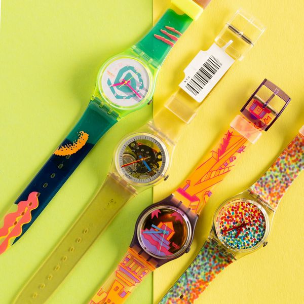 Swatch : Quattro Swatch NOS  - Asta Swatch my Valentine - Associazione Nazionale - Case d'Asta italiane