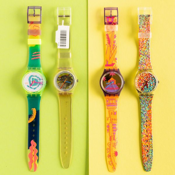 Swatch : Quattro Swatch NOS  - Asta Swatch my Valentine - Associazione Nazionale - Case d'Asta italiane