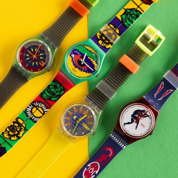 Swatch : Quattro Swatch NOS  - Asta Swatch my Valentine - Associazione Nazionale - Case d'Asta italiane