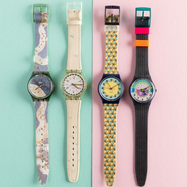 Swatch : Quattro Swatch NOS  - Asta Swatch my Valentine - Associazione Nazionale - Case d'Asta italiane