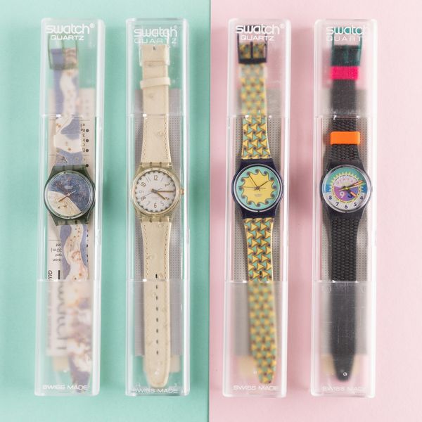 Swatch : Quattro Swatch NOS  - Asta Swatch my Valentine - Associazione Nazionale - Case d'Asta italiane