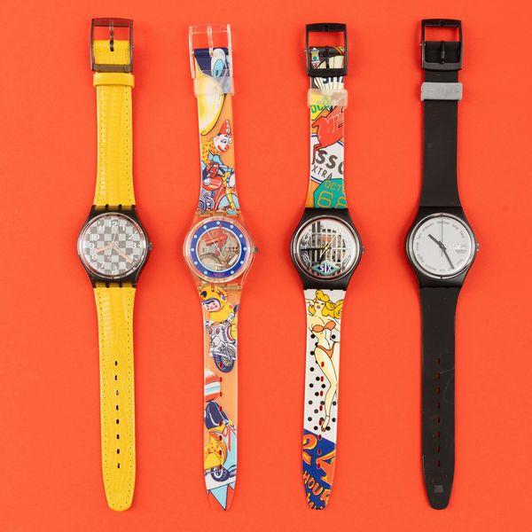 Swatch : Quattro Swatch NOS  - Asta Swatch my Valentine - Associazione Nazionale - Case d'Asta italiane
