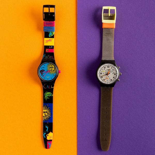 Swatch : Swatch e Swatch Chrono NOS  - Asta Swatch my Valentine - Associazione Nazionale - Case d'Asta italiane