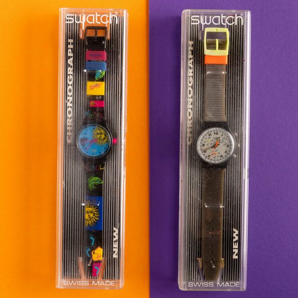 Swatch : Swatch e Swatch Chrono NOS  - Asta Swatch my Valentine - Associazione Nazionale - Case d'Asta italiane