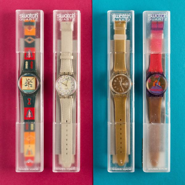 Swatch : Quattro Swatch NOS  - Asta Swatch my Valentine - Associazione Nazionale - Case d'Asta italiane