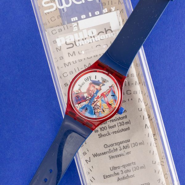 Swatch : Swatch Musicall DUDEL BAG  SLR101 1995 NOS  - Asta Swatch my Valentine - Associazione Nazionale - Case d'Asta italiane