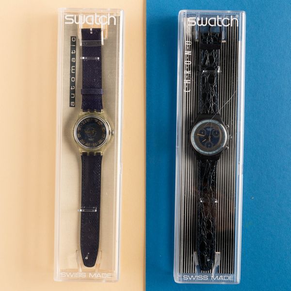 Swatch : Swatch Chrono e Swatch automatico NOS  - Asta Swatch my Valentine - Associazione Nazionale - Case d'Asta italiane