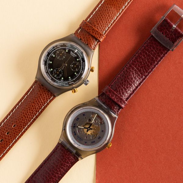 Swatch : Swatch Chrono e Swatch Automatico NOS  - Asta Swatch my Valentine - Associazione Nazionale - Case d'Asta italiane