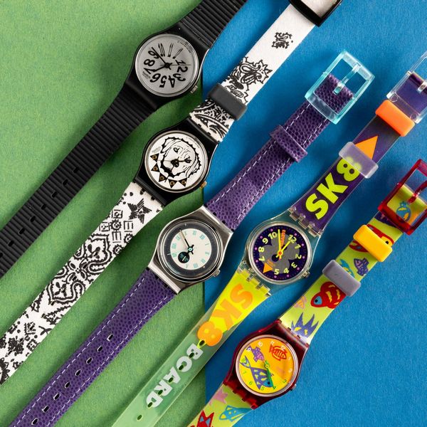 Swatch : Cinque Swatch Lady NOS  - Asta Swatch my Valentine - Associazione Nazionale - Case d'Asta italiane