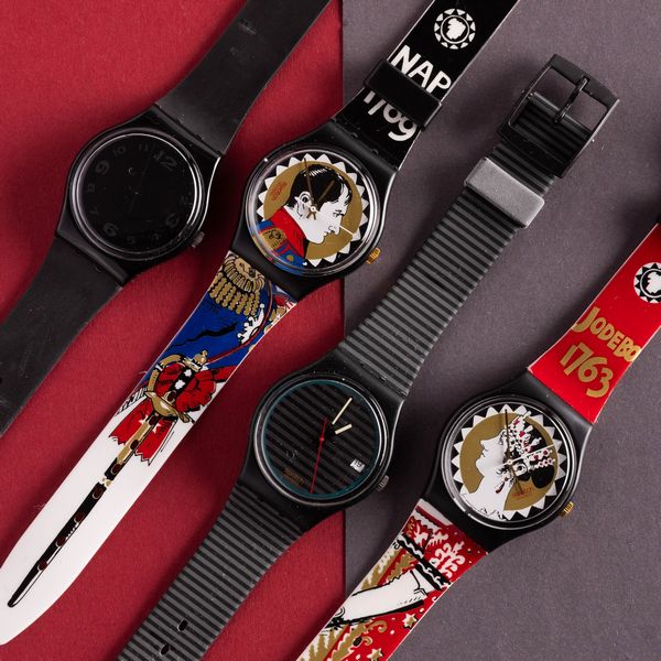 Swatch : Quattro Swatch Lady NOS  - Asta Swatch my Valentine - Associazione Nazionale - Case d'Asta italiane