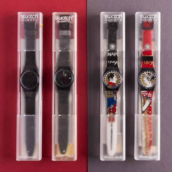 Swatch : Quattro Swatch Lady NOS  - Asta Swatch my Valentine - Associazione Nazionale - Case d'Asta italiane